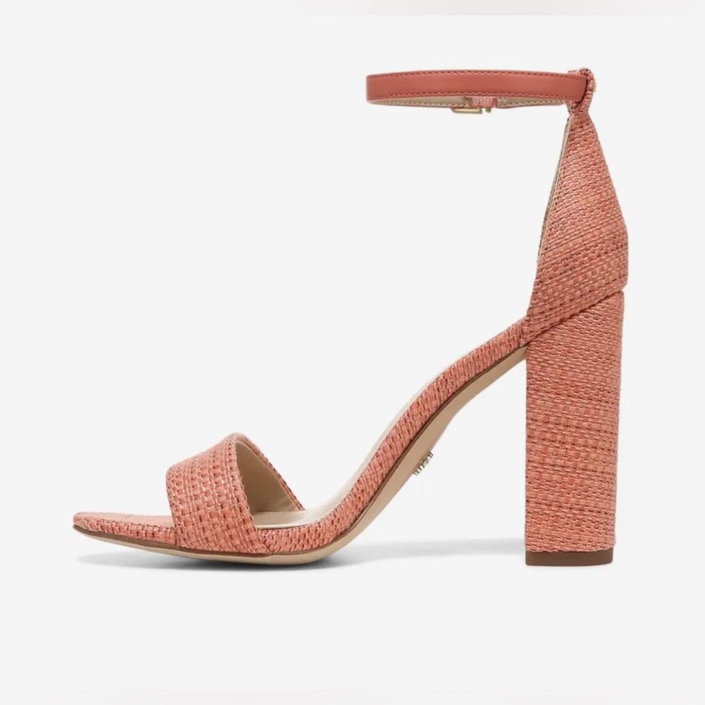 ⭐️⭐️ SAM EDELMAN YARO PERLA HEEL PINK NWT 8.5